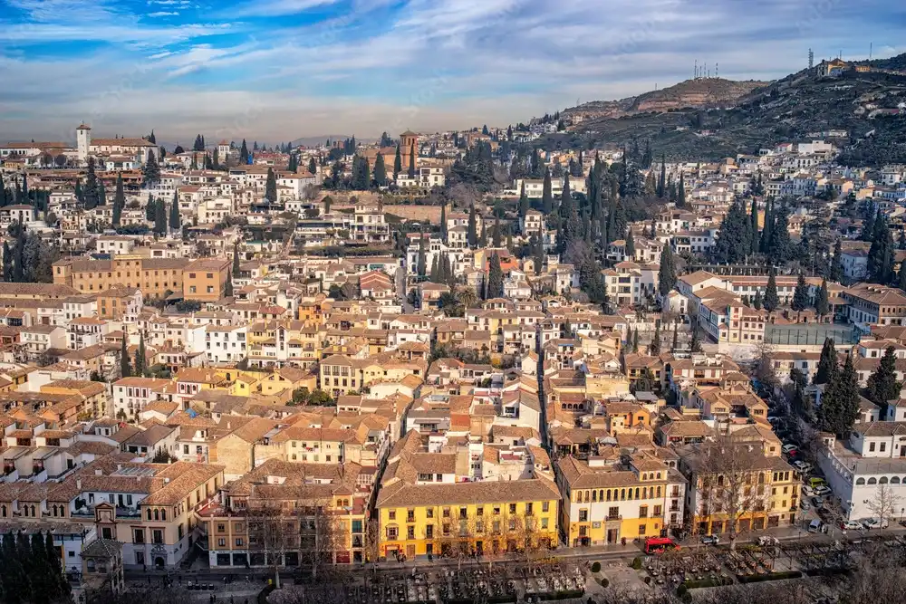 Granada city view